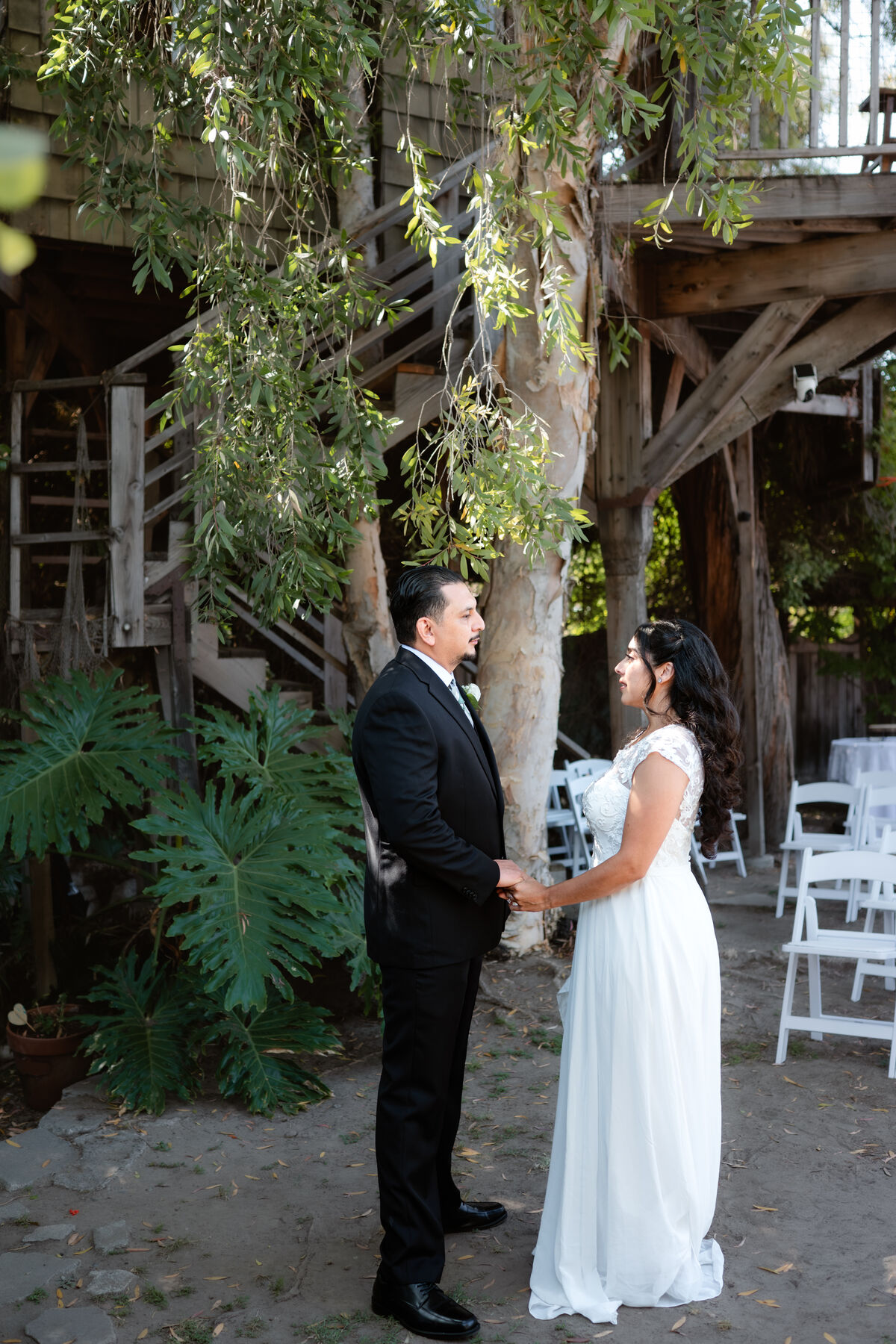 Recino wedding — outdoor setting